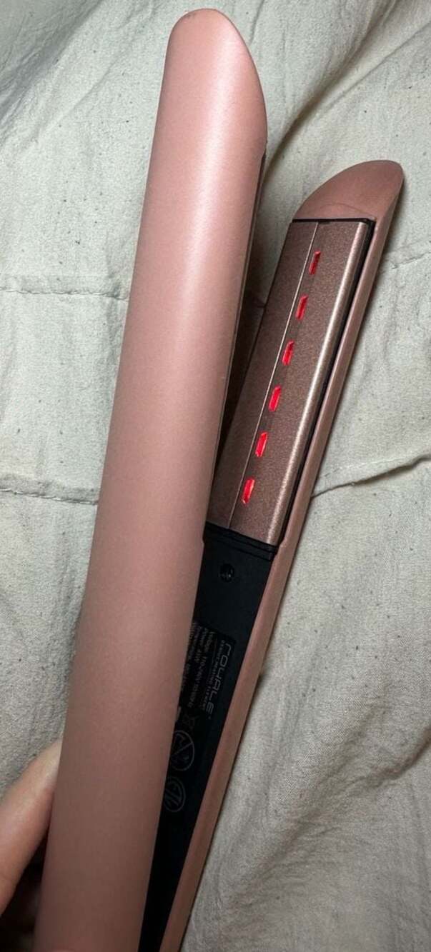 Royale Gladiator Hair Revival Technology Flat Iron with Cool Tip - Rose Gold - Picture 5 of 6